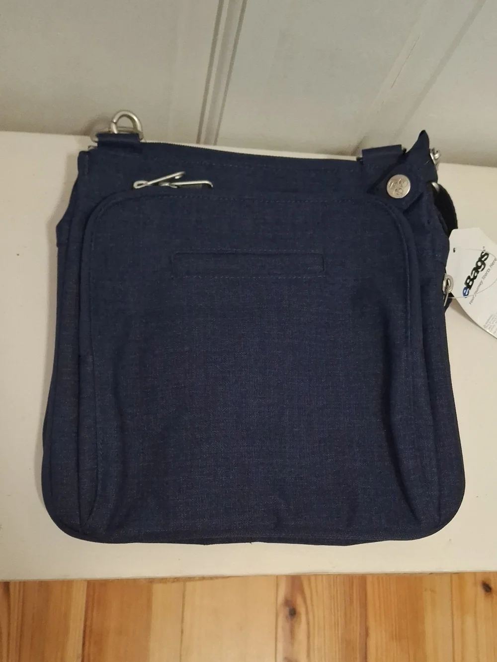 Navy Crossbody Bag - Lightweight Organizer Travel